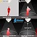 MikeWin Motion Sensor Light Bulbs Outdoor 4 Packs 13W(100W Equivalent) Security LED Bulb, Indoor E26, A19, 5000K Daylight Dusk to Dawn Bulb for Garage Front Door Porch Stairs Hallway