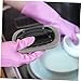 BESTYASH Dish Sponge for Washing Dishes 4 Pack Pink Sponges Kitchen Cleaning Sponge Sponge Dish Washing Sponges Kitchen