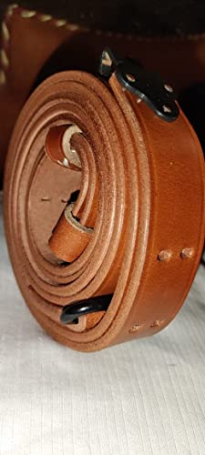 Us M1907 Leather Sling Leather & Steel Harware #TOP3