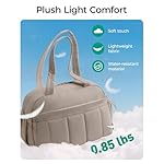 BAGSMART Gym Bag for Women, Duffle Bag for Travel with Wet Pocket, Lightweight Carry on Weekender Duffel, Water Resistant - Image 4