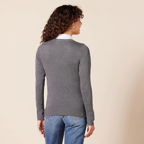 Image of Amazon Essentials Women's Lightweight Crewneck Cardigan Sweater (Available in Plus Size)