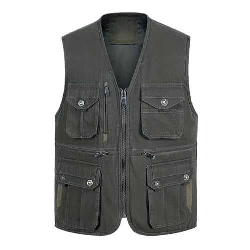 Gilet sans manches homme avec de nombreuses poches pour éviter les sacs