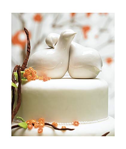 Figurine pour gâteau Les oiseaux de l'amour
