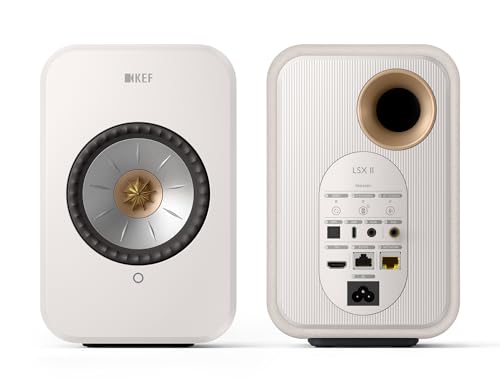 Image of KEF LSX II Wireless HiFi Speaker System (Cotton White)