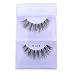6 Pairs Crème 100% Human Hair Natural False Eyelash Extensions Black #415 Natural Long Lashes