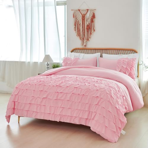 Perfemet PMF006 Pink Twin Comforter Set thumb #1