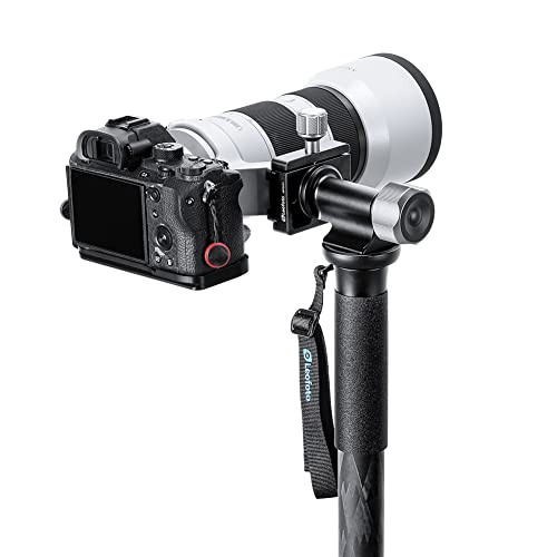 Leofoto MPG-01 モノポッドヘッド Leofoto MPG-01 Series Monopod Head Side Mount | 360° Tilting