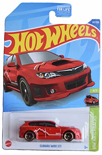 Hot Wheels Subaru WRX STI miniatura 1