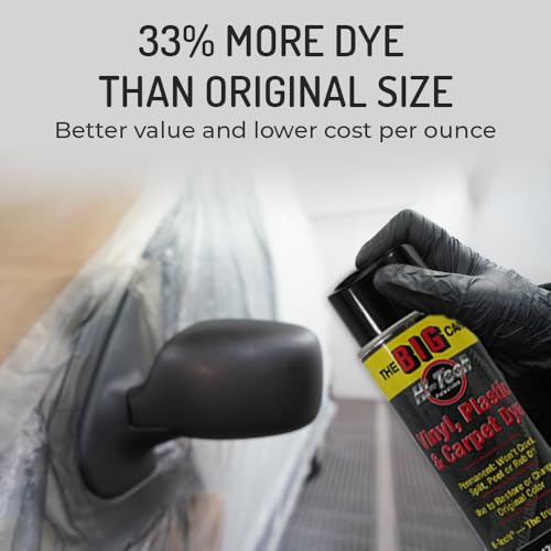 Hi-Tech TBC-470 Big Can Vinyl, Plastic, Fabric And Carpet Spray Dye, Black thumb #4