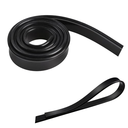 DAJISI 41 Inch Window Squeegee Rubber, Silicone Squeegee Replacement Black Squeegees for Shower Window Cleaning Blade Scrubber Refill Heads for Windows Glass Cleaning Shower Doors