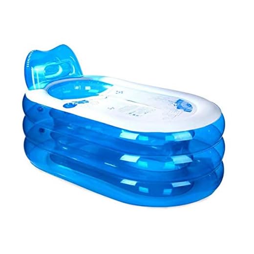 Bathtub Gruesa bañera Inflable, bañera de PVC para Adultos, bañera de plástico Plegable, Cubo (L x A x H: 145 * 80 * 70 cm)