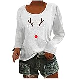 Hemder Damene Sanft Langärmliches Kawaii Shirts Große Größen Shirts Women's Rundhalsausschnitt Rutsche Wandern Elastan Lauschig Herbst