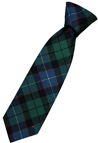 I LUV LTD Mens All Wool Tie Woven And Made in Scotland in Mitchell Ancient Tartan