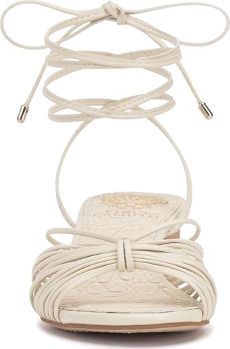 Image of Vince Camuto Lory Ankle Wrap Kitten Heel Sandals | Party Sandals