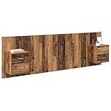 【Fonctionnalités innovantes】Cette tête de lit, fabriquée en bois d'ingénierie à surface lisse, résiste à l'usage quotidien. Ses armoires spacieuses fournissent un grand espace de rangement tout en gardant une apparence cohérente. Avec son style minimaliste, elle améliore l'harmonie visuelle de votre pièce, tandis que son montage mural optimise l'espace, favorisant un environnement ordonné.