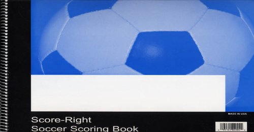 Score Right Standard Soccer 29 Games Scorebook, Small #TOP6