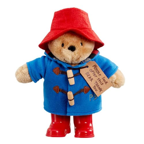 Paddington Bear with Boots & Embroidered Jacket Medium red (PA1489)