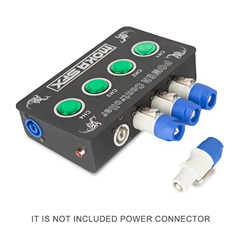 Controlador de DJ portátil MOKA SFX con switch de 4 canales para eventos 6