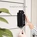 Wasserstein Solar Charger and Mount - Compatible with Blink Video Doorbell - Solar Power for Your Blink Video Doorbell (Black) - NOT Compatible with All-New Blink Video Doorbell (2nd Gen)