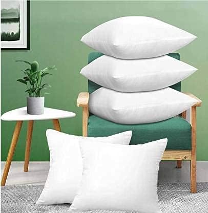BREVARD Reliance Microfiber Soft White Square Cushion Fillers Set of 5 (12X12 Inches)-image-38