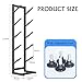BXKCFYBSQ 5/7-Layer Skateboard Rack Floor Stand,Heavy Duty Sports Equipment Shelf,Surfboard Display Rack with Adjustable Feet,100kg Load Capacity(110x30x30cm)