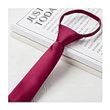 Zdz Schwarze Business-Krawatte für Damen, Exquisite Unisex-Streifen, handgefertigt, aus Polyester, formelle Krawatte, Blaue Geschenkbox für den lässigen Hochzeitsbräutigam