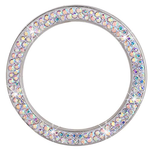 BESPORTBLE 2 peças de strass cristal para carro, decorações, anel de decoração, adesivo, decoração,