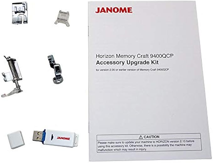 Janome Horizon Memory Craft 9400 QCP Upgrade Kit