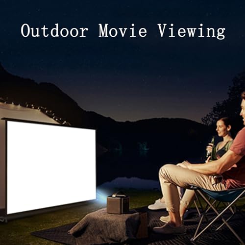 Pantalla portátil para proyector 50in 16:9 retráctil miniatura 3