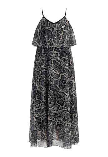 Robe longue imprimé serpent paino idéale pour vos soirées d'été