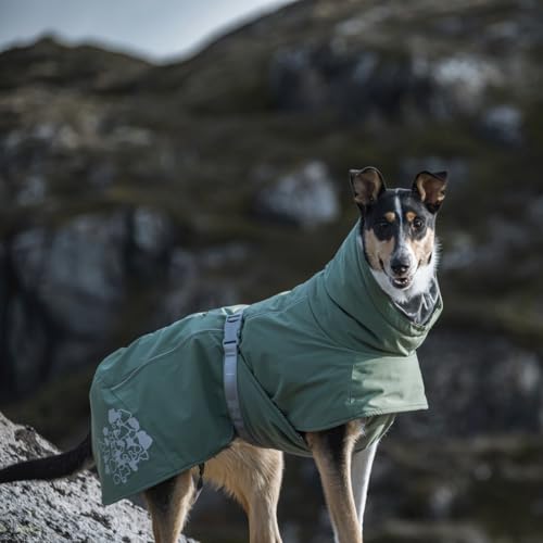 Hurtta Extreme Warmer Hundemantel, Winterjacke für Hunde Dunkelgrau 45cm