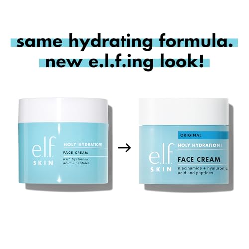 E.L.F. 82829 Skin Holy Hydration! Face Cream, Moisturizer For Nourishing & Plumping Skin, Infused With Hyaluronic Acid, Vegan & Cruelty-Free thumb #3