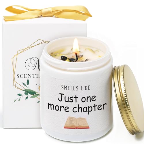 Book Lover Candle, Readers Bookish Gift, Books Themed Gift, Mothers Day Gifts for Books Lovers...
