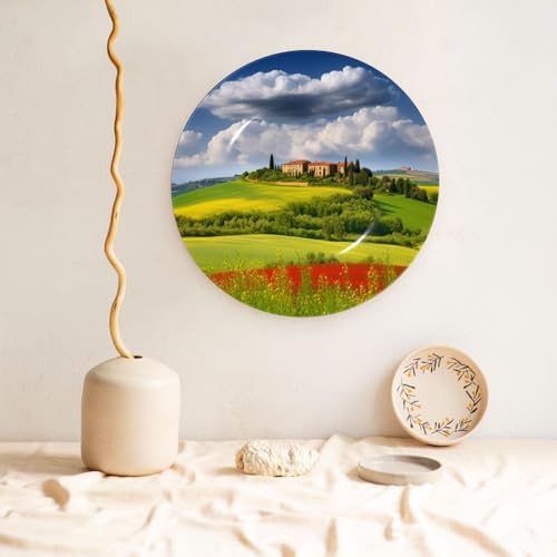 Assiette décorative pour la maison et le bureau Tuscany Spring 17,8cm - 6