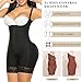 YIANNA Fajas Colombianas Shapewear for Women Tummy Control Postpartum Body Shaper Butt Lifter Post Surgery Compression Garment Bodysuit,YA7212-Black-M