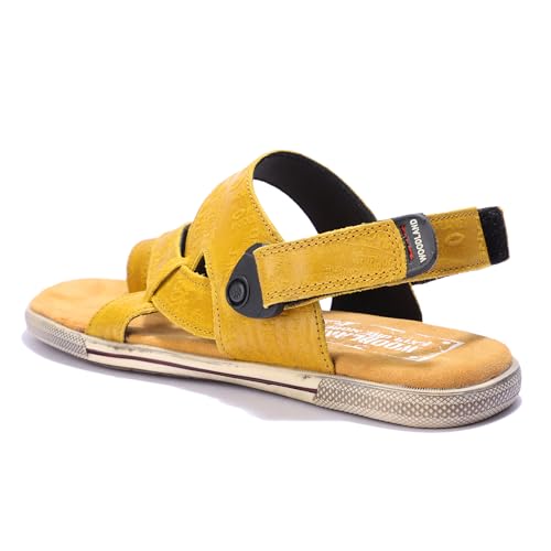Image of Woodland Men's Leather Sandal