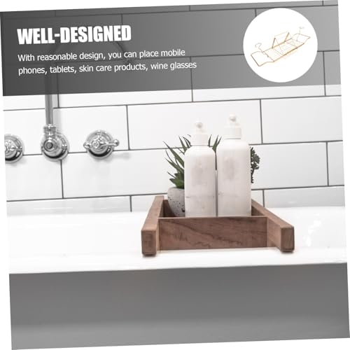 Étagère de bain extensible en acier inoxydable durable et chic