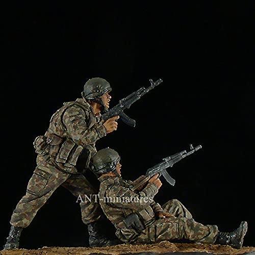 PANGCHENG Kit de Resina 1/35 Oficiales Spetsnaz FSB Rusia miniatura 3