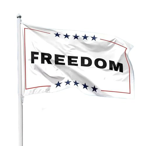 3X5 Feet Freedom Flag - Charlie Kirk Flag with Grommets, Charlie Spirit Memorial and Christmas Outdoor Banner Polyester