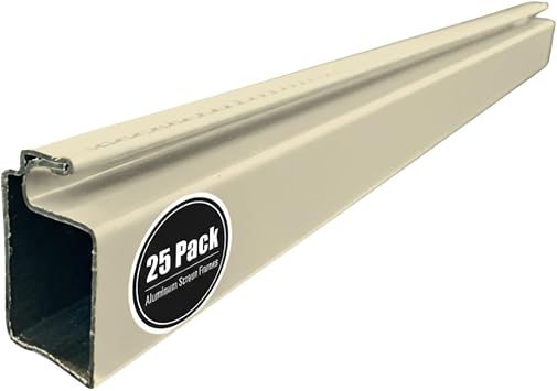 Metro Screenworks Window Screen Frame Kit, Almond, 3/8 in x 3/4 in