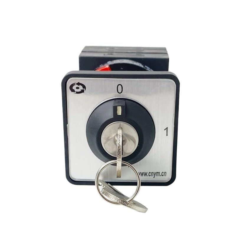 20A 2 Position 0-1 On-Off Three Phases with Key 690V 20A