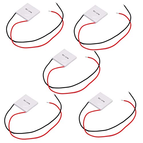 5PCS TEC1-12706 12V 60W Heatsink Thermoelectric Cooler Cooling Peltier Plate Module