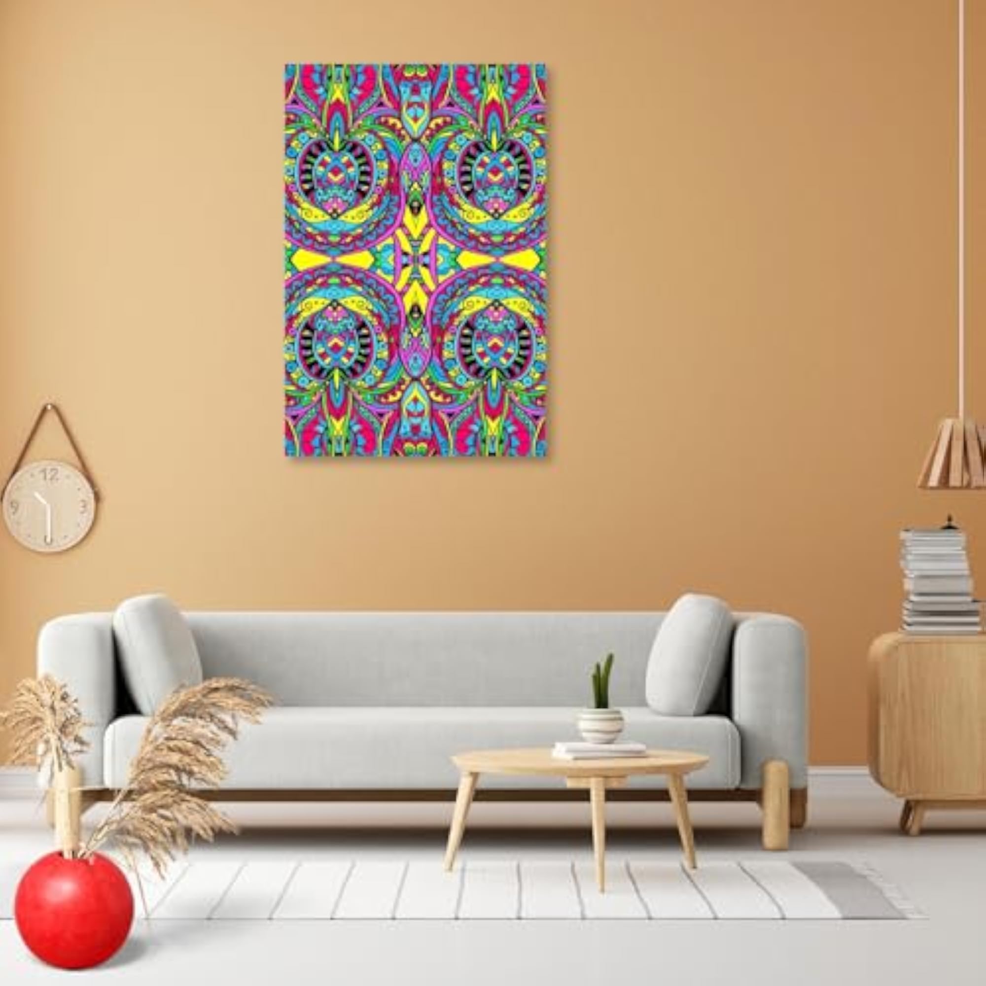 Traditional Motif Element D7 Wall Sticker