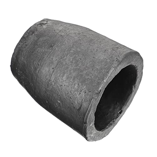 SEWOART Crucible Scientific Experiment Equipment Metal Smelting Cup Melting Gold Cup Black Clay Graphite