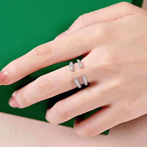 SHELOVES Vintage Guard Wrap Wedding Band For Women 925 Sterling Silver Ring Enhancer for Engagement Rings 5-124