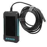 Inspección de Tuberías, Endoscopio, Lente Doble Industrial de 8 Mm a Prueba de Agua para Inspección de Aire Acondicionado Inspección de Alcantarillado(10m)