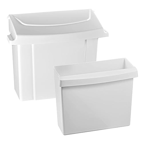 Alpine Sanitary Napkin Receptacle - Feminine Hygiene Disposal Container, Wall