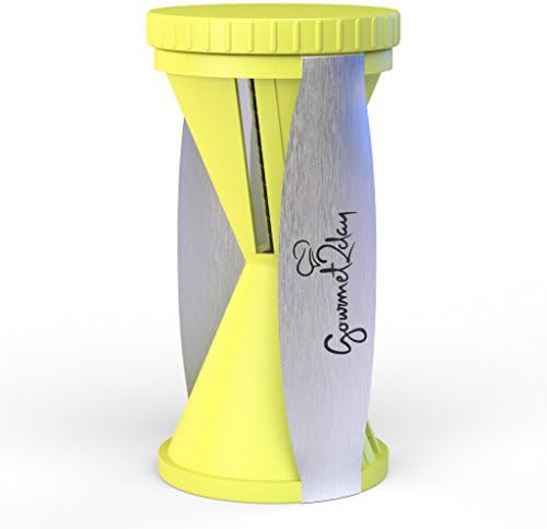 Spiral Vegetable Slicer - Spiralizer Spiral Cutter- Free Low Carb Recipe Ebook - Bonus Cleaning Brush