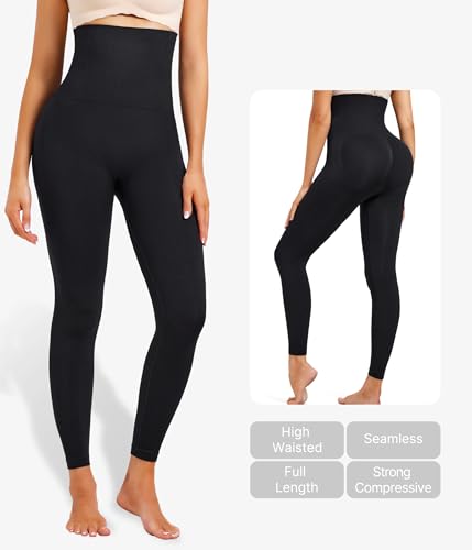 Nebility Shapewear Tummy Control High Waisted Body Shaper for Women Thigh Slimmer Butt Lifting Shapewear4