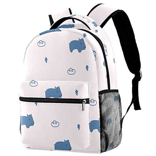 Sac à dos léger pour ordinateur portable et école pour homme et femme